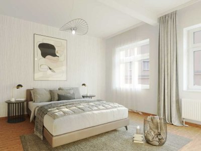 Provisionsfrei: charmante 2-Zimmer-Altbauwohnung in gefragter Lage!