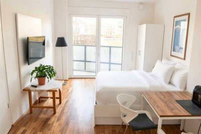 Kapitalanlage mit Zukunft: Barrierefreies, möbliertes 1-Zi.-Apartment an der Messe München