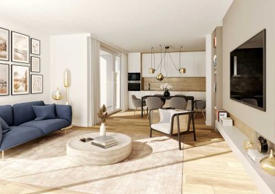 Baustellenberatung: Sa, 22.11. von 11-13 Uhr, Attraktive 4-Zimmer-Wohnung mit Balkon und Abstellraum