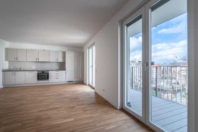 Wohnglück - 3-Zimmer-Wohnung mit EBK, Wanne, Dusche und großem Balkon