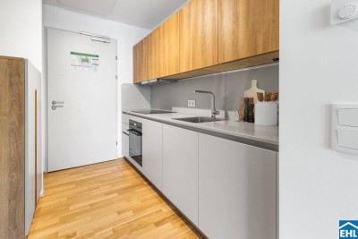 Urbanes Familienleben mit Dachgarten und Spielplatz