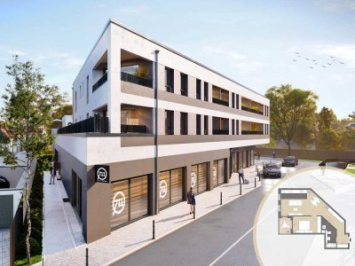2-Zimmer-Wohnung mit Balkon I Neubau I Aufzug I provisionsfrei