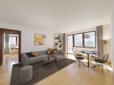 Vermietete 3-Zimmerwohnung mit Duplexparker