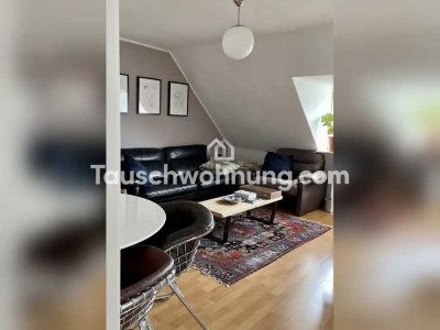 Tauschwohnung: SPAREN! Super günstige 2-Zi. Dachgeschoss Wohnung (BMW nähe)