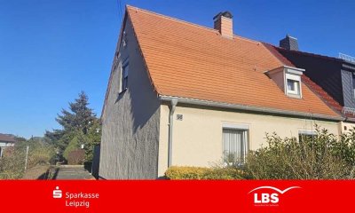 Gepflegte Doppelhaushälfte mit Garten.