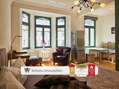 Bezugsfrei! Komplett möbliertes Apartment in Schleußig | Löffelfertig | Bad 2016