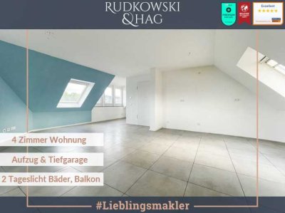 Frechen - Top Lage || 4 Zimmer Dachwohnung || Aufzug & Tiefgarage