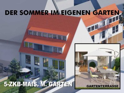 GARTENWOHNUNG MIT HAUS-CHARAKTER - NATUR IM BLICK!