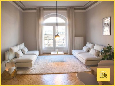 Johannes-Brahms-Platz: 2,5-Zimmer / Jugendstil-Altbau / 2 Balkone