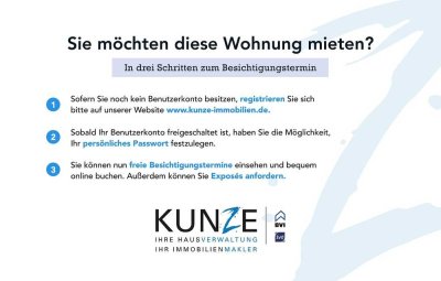KUNZE: 3 Zimmer Galerie-Wohnung in der Oststadt