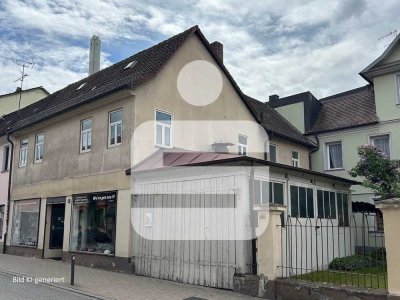 Wohn- Geschäftshaus in Erlangen-Zentrum...Ensembleschutz