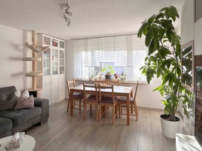 Gepflegte 4,5-Zimmer-Wohnung mit Südwest-Balkon, frei ab 01.07.