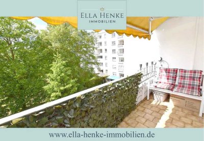Schöne, helle 4-Zimmer-Wohnung mit 2 Balkonen, Fahrstuhl + 400m² Pachtgarten...