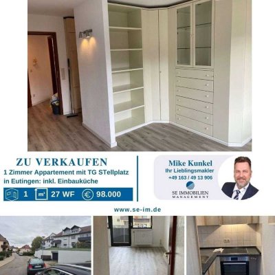 ***Gemütliches 1 Zimmer Appartement mit Balkon***