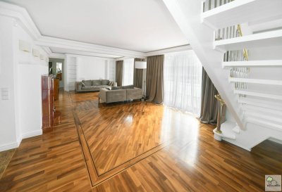 Stilvolle Maisonette in 1190 Wien: 228m² Luxus mit Sauna,Terrasse und Garage!