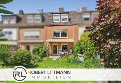 Gepflegtes Reihenmittelhaus mit Südgarten und Garage in Bremen, Grambke
