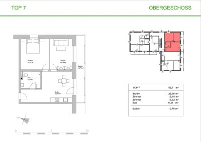 Neu renovierte 3-Zimmerwohnung im Herzen von Innsbruck in den 'sillhöfen' (Top 07)