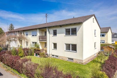Käuferprovisionsfrei: Großzügig, mit sonnigem Südwest-Garten. EG und OG - Wohnung zu verkaufen