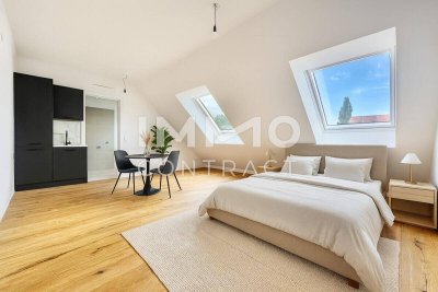 3% Nachlass: Grün &amp; zentral - 1-Zimmer-Eigentumswohnung beim Aupark