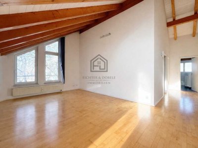 F&D | Nordstadt! Besondere 4,5-Zimmer-DG-Wohnung mit Südbalkon