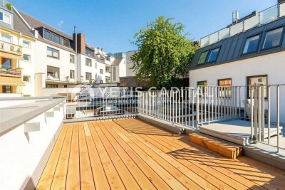 NEUBAUHIMMEL AUF ERDEN MIT EIGENER INNENHOF TERRASSE + DACHTERRASSE UND ZWEI BÄDERN +PROVISIONSFREI+