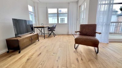 Möblierte, voll ausgestattete Wohnung in zentraler Lage