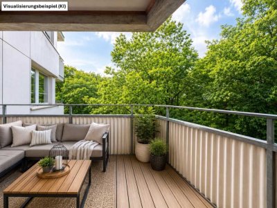 Kapitalanlage in zentraler Lage von Hannover Stöcken - 2-Zimmer Wohnung mit Balkon