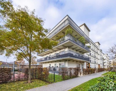 Wohnen in hochwertigem Ambiente mit internationalem Flair.
Möblierte 2 Zimmer-Dachterrassen-Wohnung