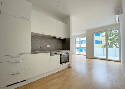 PLANKENGASSE | 1 Zimmer Neubauwohnungen mit Loggia &amp; Balkon | Garagenstellplatz | Klimaanlage | Einbauküche