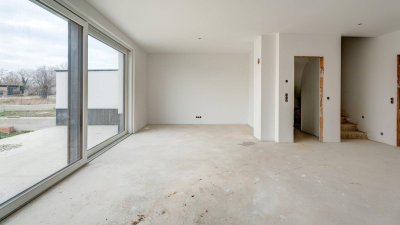 Bald Schlüsselfertig! Sehr schöne Doppelhaushälfte in Weikendorf!