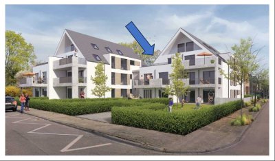 Erstbezug exklusive Dachgeschosswohnung mit großzügiger Terrasse und moderner Einbauküche