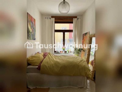 Tauschwohnung: Single-Altbauwohnung mit Terrasse, gg. größeren Altbau