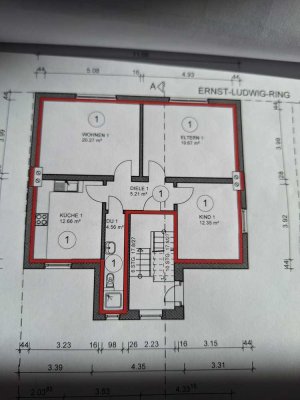 Geschmackvolle 3-Raum-EG-Wohnung in Bad Nauheim