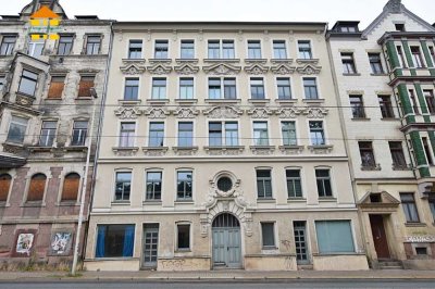 Charmante 3-Raum-Dachgeschosswohnung im Herzen der Robert-Schumann-Stadt zur Kapitalanlage!