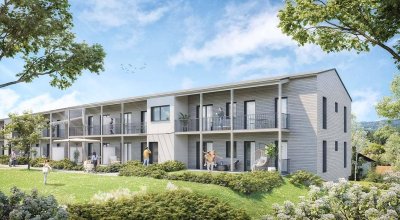 PROVISIONSFREI - ERSTBEZUG - Moderne 3-Zimmer-Wohnung in ruhiger Lage mit Balkon - geförderte Miete - 3 Zimmer