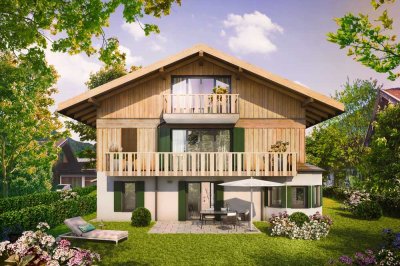Luxus-Penthouse mit Alpenblick in Rottach-Egern, Tegernsee