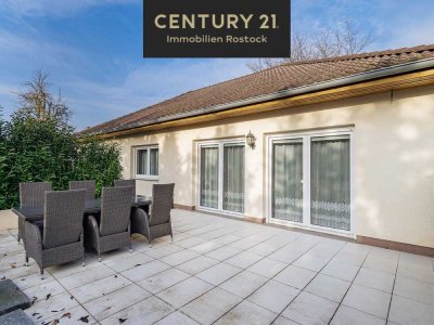 Wohnen auf einer Ebene: 4 Zimmer Bungalow mit großem Garten