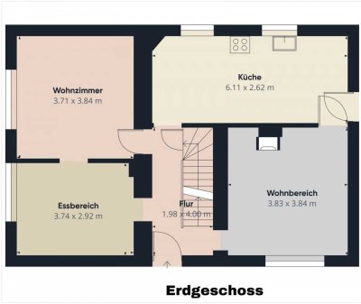 Preiswertes, gepflegtes 5-Raum-Einfamilienhaus mit EBK in Waldfeucht