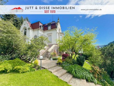 *Jugendstil-Rarität* Herrschaftliche Villa mit parkähnlichem Garten und Garagen in Baden-Baden