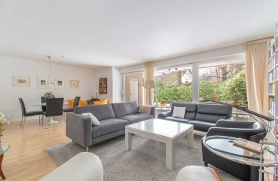 Erdgeschosswohnung am Ortskern von Blankenese