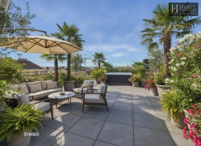 SKYLINE PENTHOUSE RETREAT – ~135 m² OF LUXURY LIVING WITH ~80 m² ROOFTOP OASIS, JACUZZI &amp; PRIVATE SAUNA