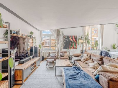 ++ Exklusiv am Wasser: Saniertes 3,5 Zimmer Maisonette LOFT in den Buntgarnwerken