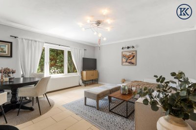 Zwei Häuser. Ein Rückzugsort. Ihre grüne Oase vor den Toren Wiens.