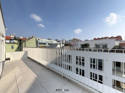 Erstbezug mit Terrasse, Dachgarten und Garagenplatz bei U3