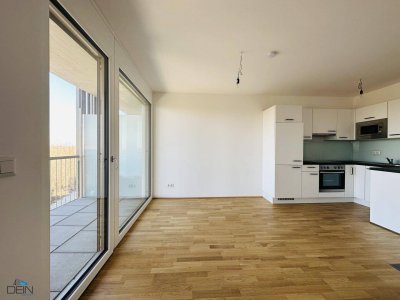 NEU! RUHIGE 1,5 ZIMMER NEUBAUWOHNUNG MIT EINEM BALKON IN EBERGASSING!