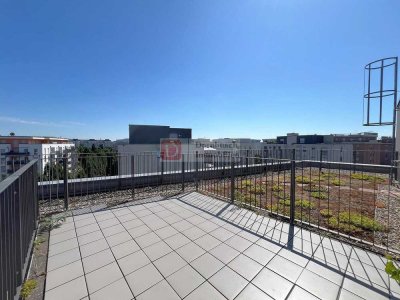 Top!! Penthouse mit Dachterrasse, zwei Balkonen, Tageslichtbad, Einbauküche und Tiefgarage
