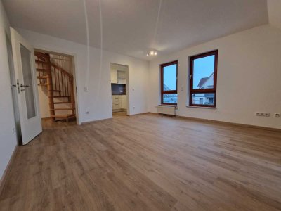Frisch sanierte 4-Zimmer-Maisonette-Wohnung mit Studio, EBK und Balkon in Schwäbisch Hall
