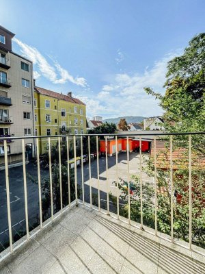 BADEWANNE I *WOW* I PROVISIONSFREI I RENOVIERT I BALKON I NÄHE LENDPLATZ I MODERNER SCHNITT I HAUSTIERE ERLAUBT I RUHIGE LAGE I PROJEKT WOHNEN