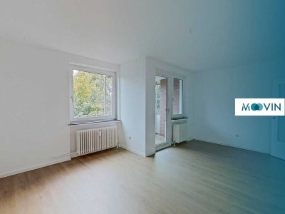 Frisch renoviert: Große 3-Zimmer-Wohnung mit Balkon und saniertem Tageslichtbad