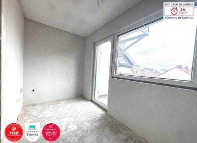 **AIRBNB &amp; KURZZEITVERMIETUNG** Attraktive 2-Zimmer-Wohnung mit Balkon – 51,48 m² + 2,15 m² Balkon | 3. Obergeschoss (Neubau) | Erstbezug